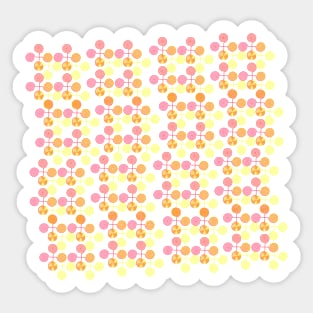 beautiful circles  art Sticker